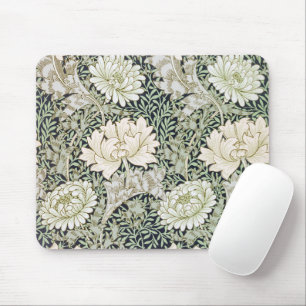 Chrysanthemum, William Morris Mouse Pad