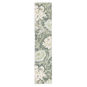 Chrysanthemum, William Morris Short Table Runner