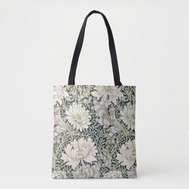 Chrysanthemum, William Morris Tote Bag (Front)