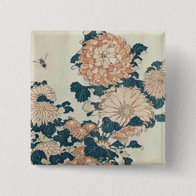 Chrysanthemums Button (Front)