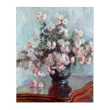 Chrysanthemums by Claude Monet