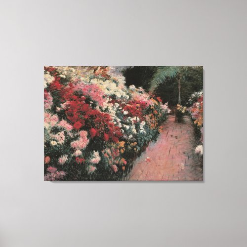 Chrysanthemums by Dennis Bunker Miller Fine Art Canvas Print