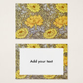 Chrysanthemums by William Morris (Front & Back)