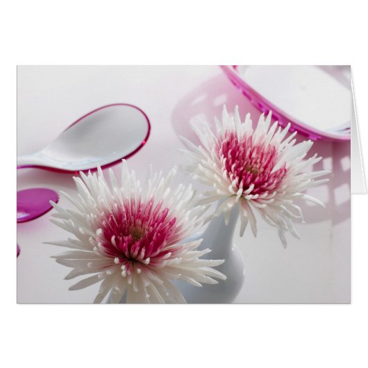 Chrysanthemums Cards (Front Horizontal)