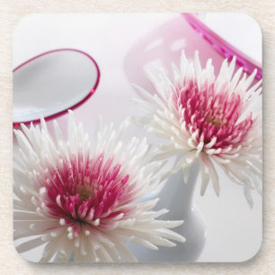 Chrysanthemums Drink Coaster