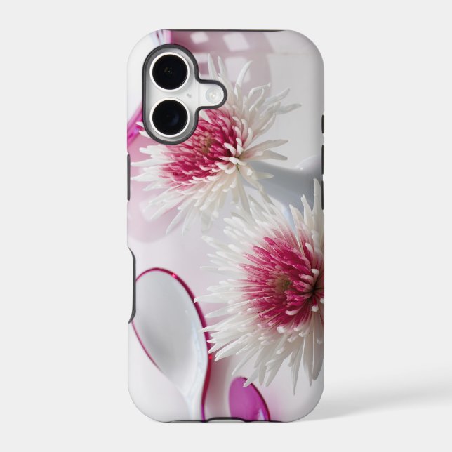 Chrysanthemums Iphone Case (Back)