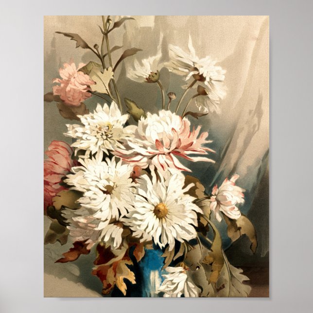 Chrysanthemums No. 5 Poster (Front)