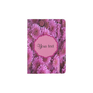 Chrysanthemums Passport Holder