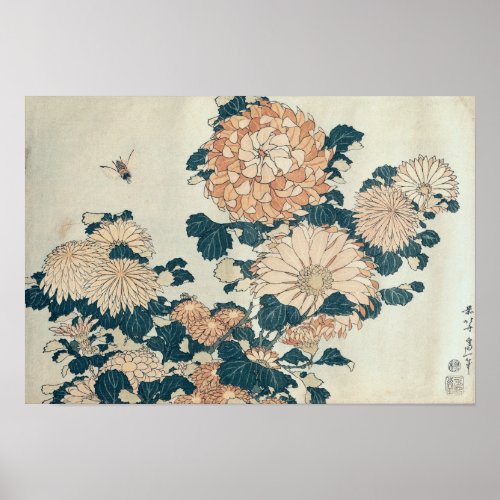 Chrysanthemums Poster