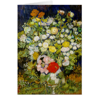 Chrysanthemums & Wild Flowers Van Gogh Fine Art Cards
