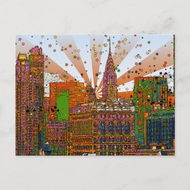 Chrysler Building #2 Postcard (Front)