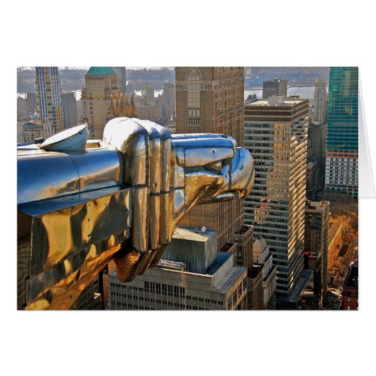 Chrysler Building Gargoyle Cards (Front Horizontal)