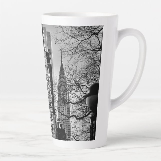 Chrysler Building Manhattan tall latte mug (Right)