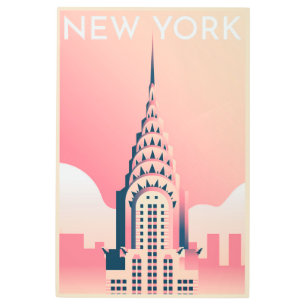 Chrysler Building Metal Print