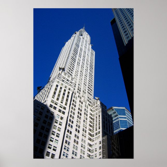 Chrysler Building New York America Poster (Front)