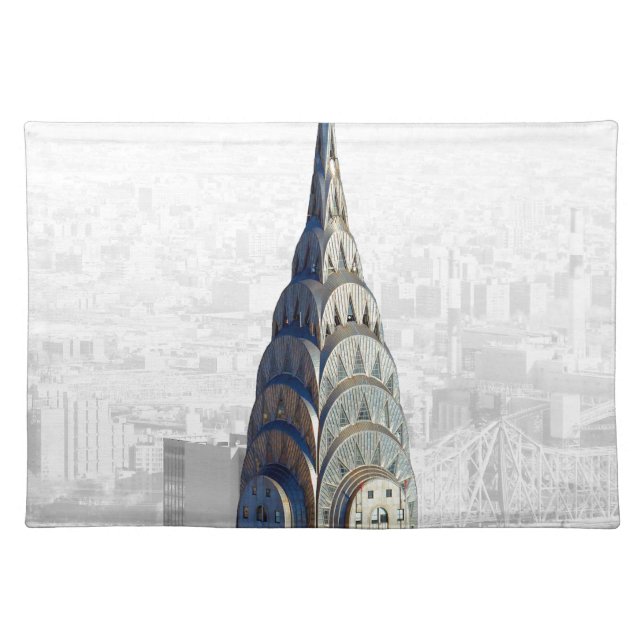 Chrysler Building New York City Cloth Placemat (Front)