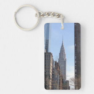 Chrysler Building New York City Skyscraper Midtown Keychain