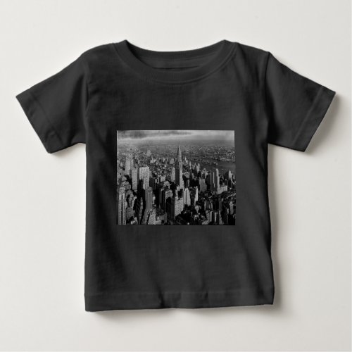 Chrysler Building New York Manhattan Baby T_Shirt