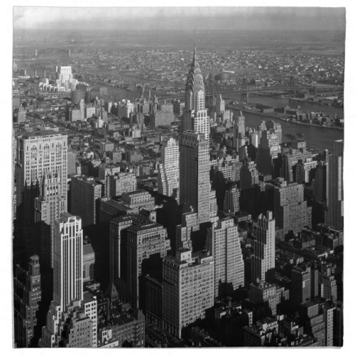 Chrysler Building New York Manhattan Napkin