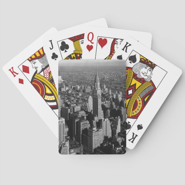 Chrysler Building New York Manhattan Poker Cards (Back)