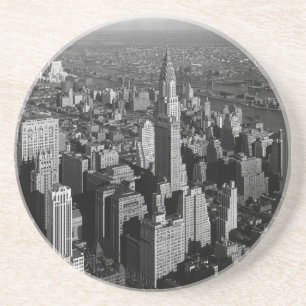 Chrysler Building New York Manhattan Sandstone Coaster