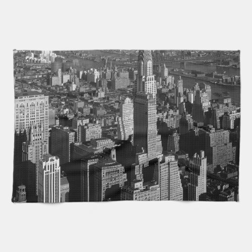 Chrysler Building New York Manhattan Towel