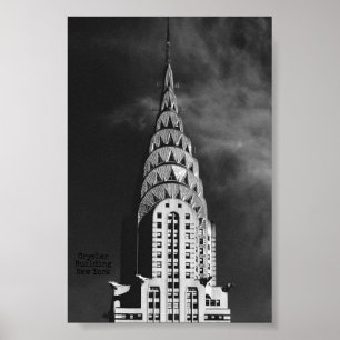 Chrysler Building New York Poster