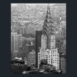 Chrysler Building PHOTO PRINT<br><div class="desc">New York's iconic art deco masterpiece,  the Chrysler building photographed by Bob Powers,  November 2011.</div>