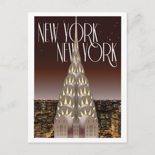 Chrysler Building Post Card