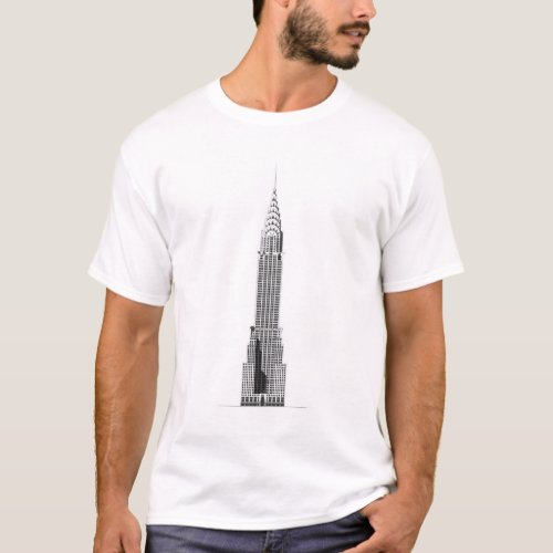 Chrysler building T_shirt