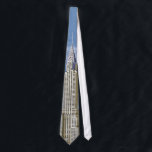 Chrysler Building Tie<br><div class="desc">Wear the "most beautiful building in the U.S." around you neck, Art Deco masterpiece the Chrysler building.</div>