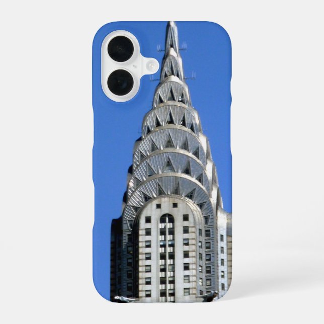 chrysler silver iphone case (Back)