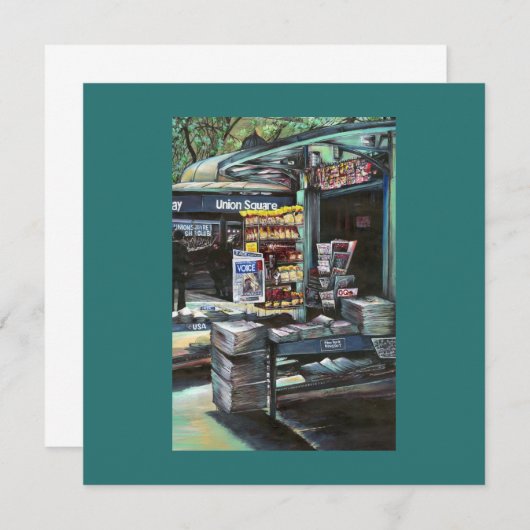 Chrysocolia Morning, Union Square, NYC (Front/Back)