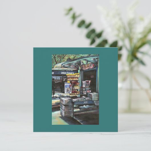 Chrysocolia Morning, Union Square, NYC (Standing Front)