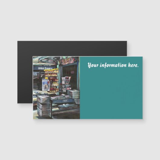 Chrysocolia Morning, Union Square, NYC (Front/Back)