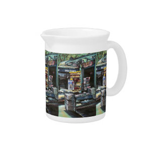 Chrysocolia Morning, Union Square, NYC Beverage Pitcher