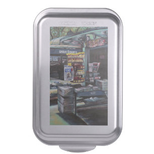 Chrysocolia Morning, Union Square, NYC Cake Pan