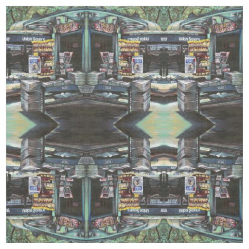 Chrysocolia Morning, Union Square, NYC Fabric