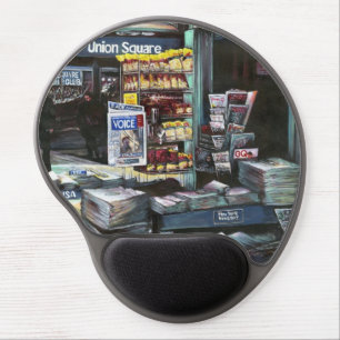 Chrysocolia Morning, Union Square, NYC Gel Mouse Pad
