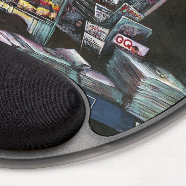 Chrysocolia Morning, Union Square, NYC Gel Mouse Pad (Right Side)