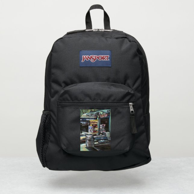 Chrysocolia Morning, Union Square, NYC JanSport Backpack (Front)