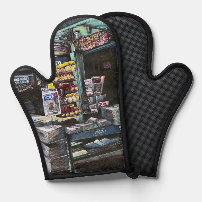 Chrysocolia Morning, Union Square, NYC Oven Mitt (Front/Back)