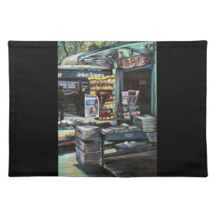 Chrysocolia Morning, Union Square, NYC Placemat