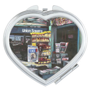 Chrysocolia Morning, Union Square, NYC Vanity Mirror