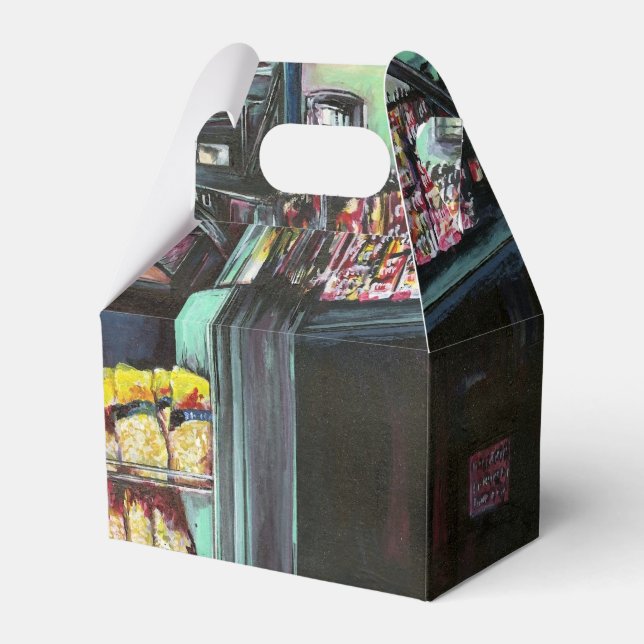 Chrysocolis Morning, Union Square, NYC Favor Boxes (Front Side)