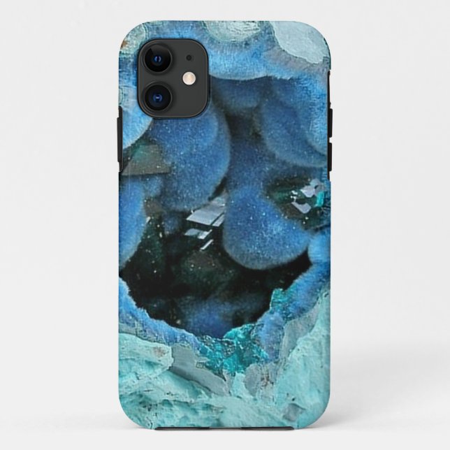 Chrysocolla Gems Geode iPhone 5 Case (Back)
