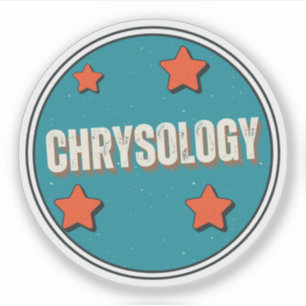 Chrysology Sticker