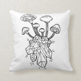 Chrystal Mushrooms pillow