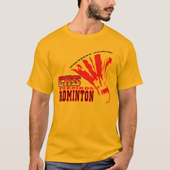 CHS badminton T-Shirt (Front)