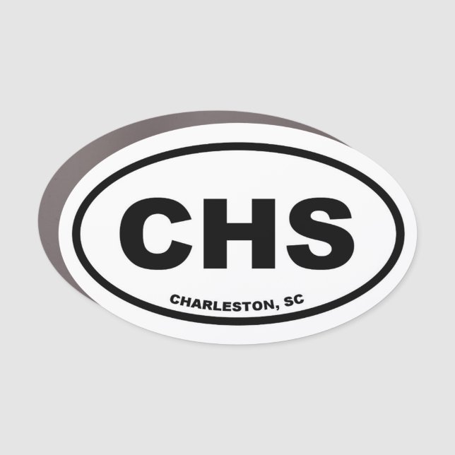 CHS Charleston Car Magnet (Front)